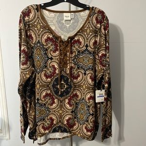 Rafaella bohemian top size PXL